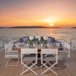 QUANTUM_Sunset_aft_deck_table